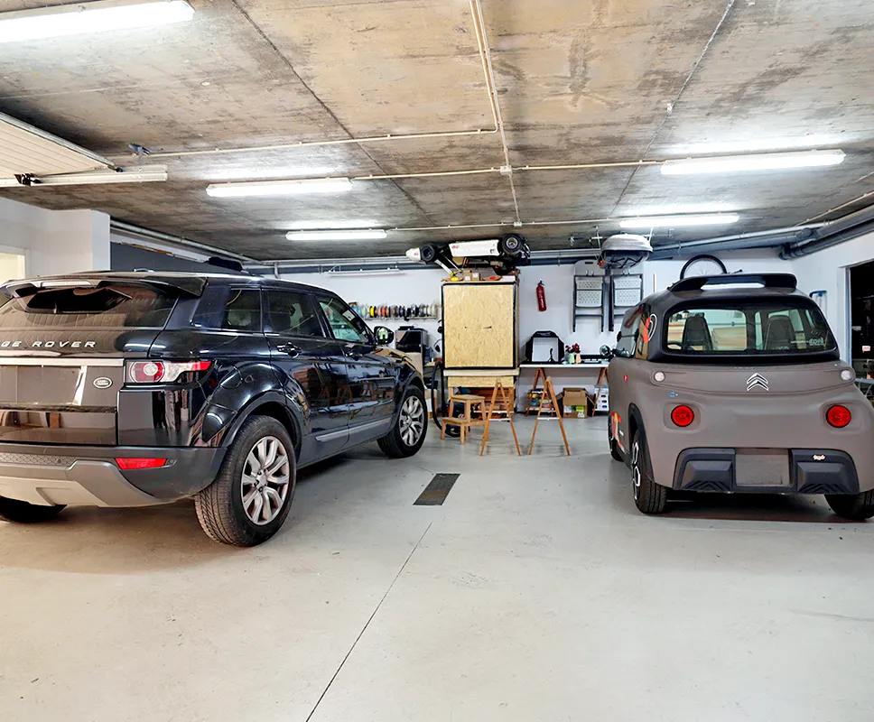 Garagem para 3 viaturas